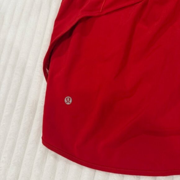 Lululemon hotty hot skirt red size 4 - Picture 2 of 6